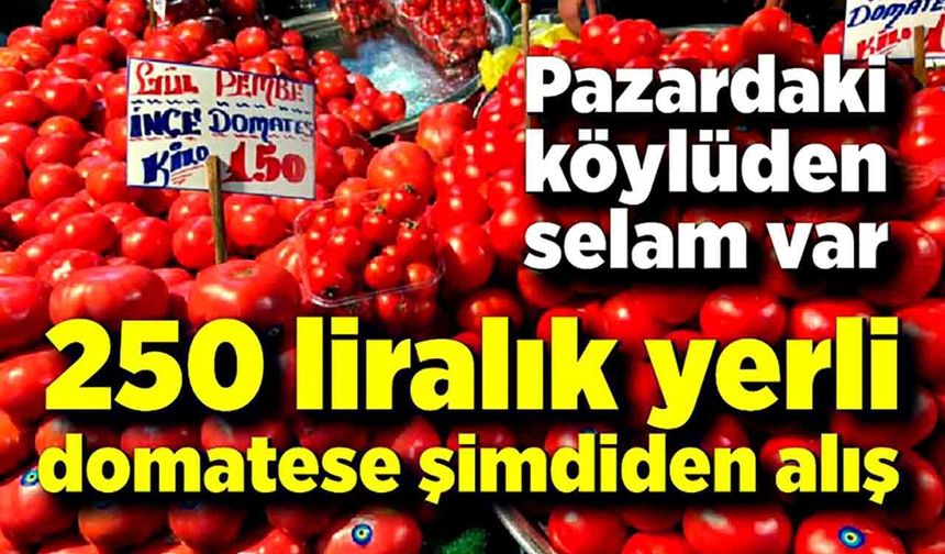 Pazardaki köylüden selam var