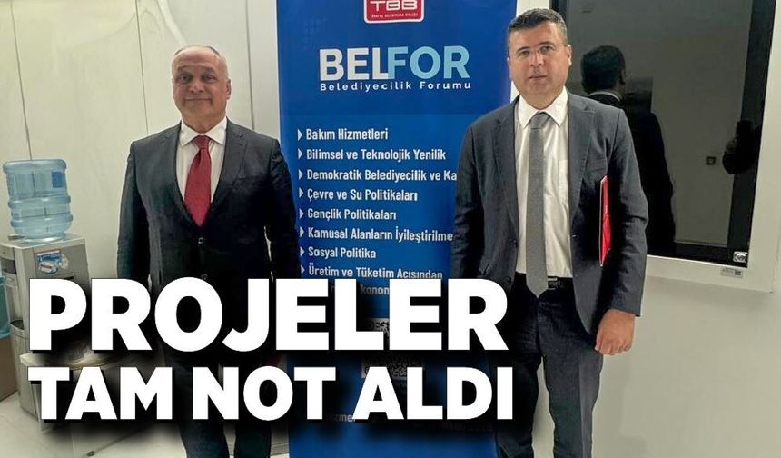 Projeler tam not aldı