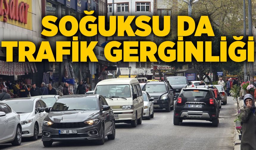 Soğuksu da trafik gerginliği