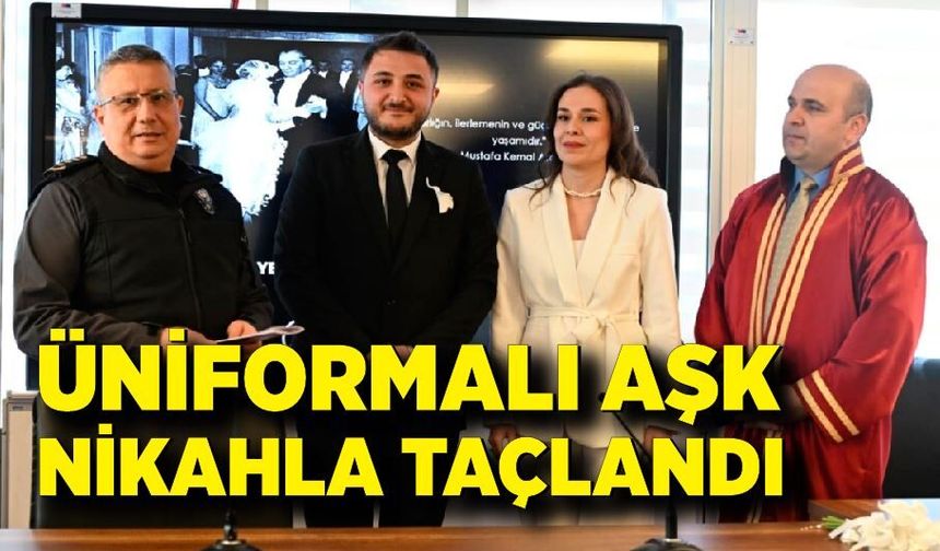 Polis Günü’nde Dünyaevine Girdiler