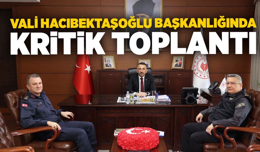 Zonguldak’ta asayiş ve güvenlik toplantısı gerçekleştirildi