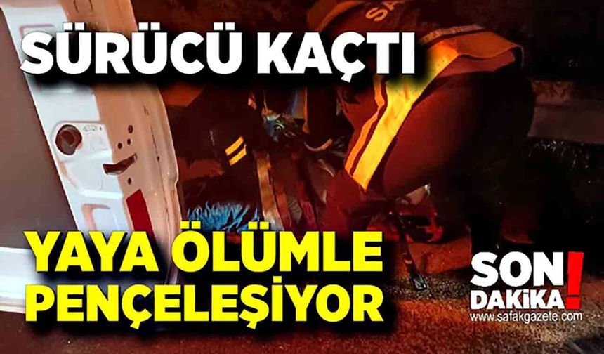 Otomobilin çarptığı yaya ağır yaralandı