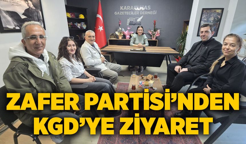 Zafer Partisi’nden KGD’ye Ziyaret