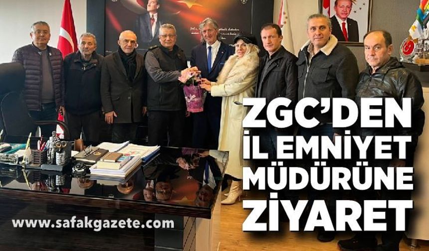 ZGC’den İl Emniyet Müdürü Ergen’e Anlamlı Kutlama Ziyareti