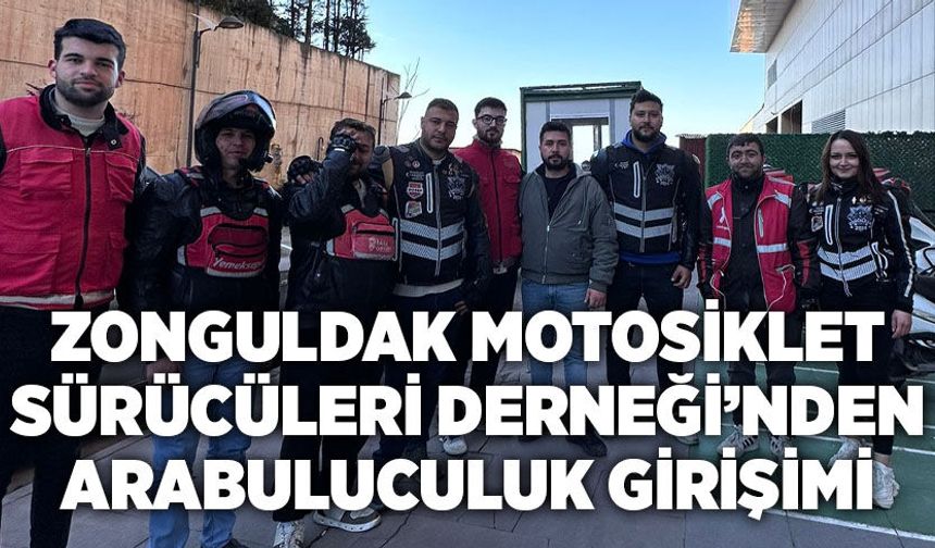 Zonguldak Motosiklet Sürücüleri Derneği’nden Arabuluculuk Girişimi