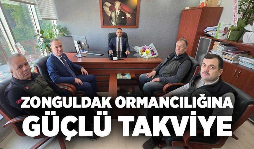 Zonguldak ormancılığına güçlü takviye