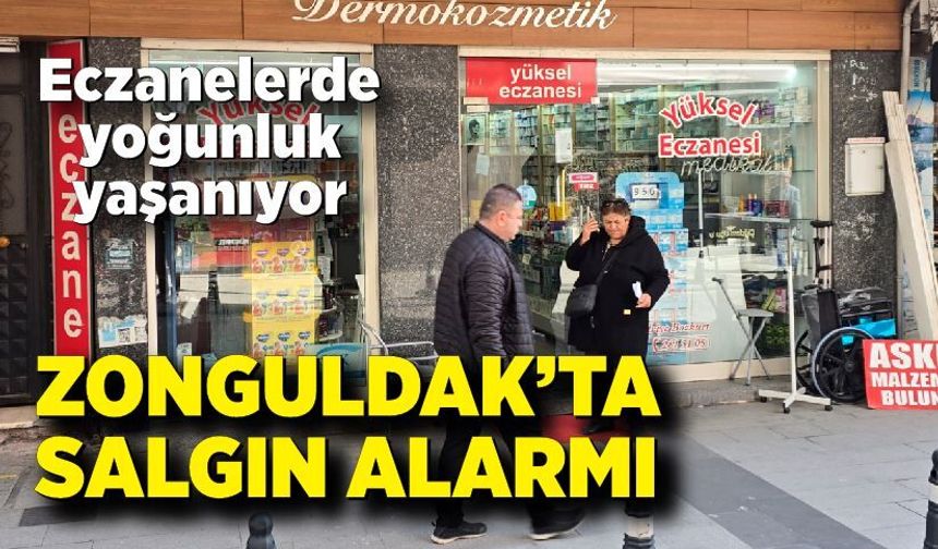 Zonguldak’ta Salgın Alarmı: Hastaneler doldu