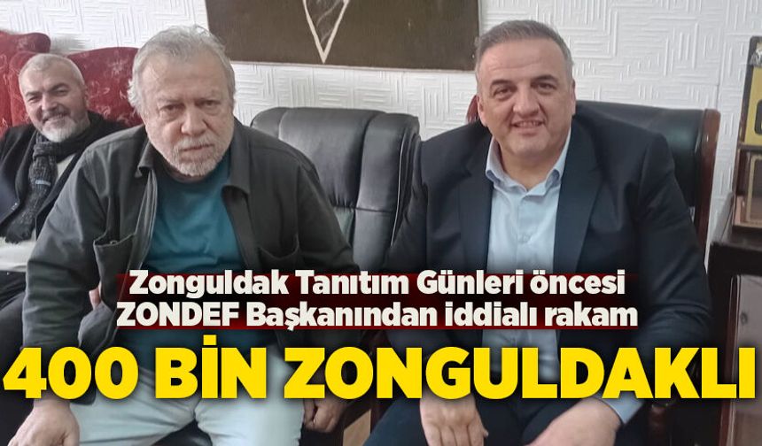 400 bin Zonguldaklı