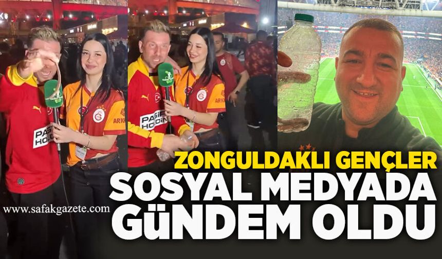 Zonguldaklı gençler sosyal medyada gündem oldu