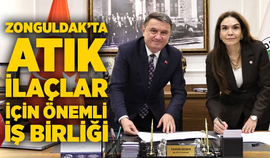 Zonguldak’ta atık ilaçlar için önemli iş birliği