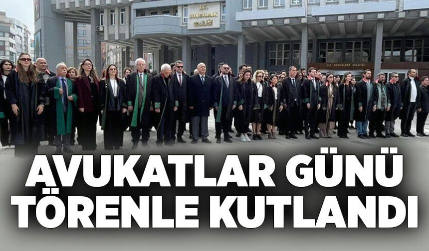 Zonguldak’ta Avukatlar Günü Törenle Kutlandı