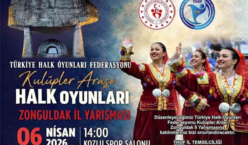 Zonguldak’ta halk oyunları heyecanı başlıyor