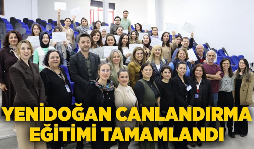 Zonguldak’ta Yenidoğan Canlandırma Eğitimi tamamlandı