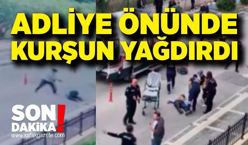 Adliyeye tanık olarak ifade vermeye giderken silahlı saldırıya uğradı