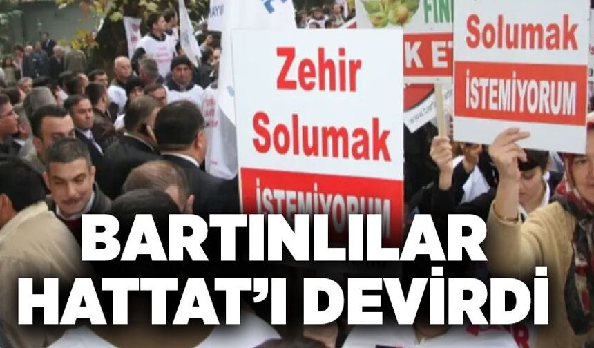 Bartınlılar Hattat’ı devirdi
