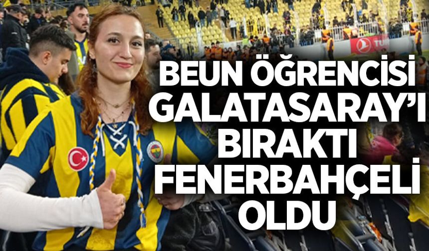 BEUN öğrencisi Galatasaray’ı bıraktı, Fenerbahçeli oldu