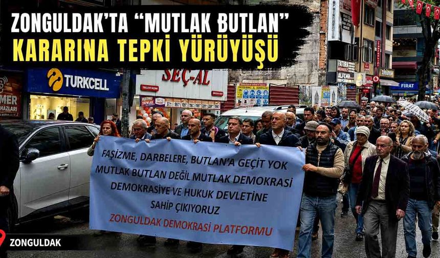 Zonguldak’ta “Mutlak Butlan” Kararına Tepki Yürüyüşü