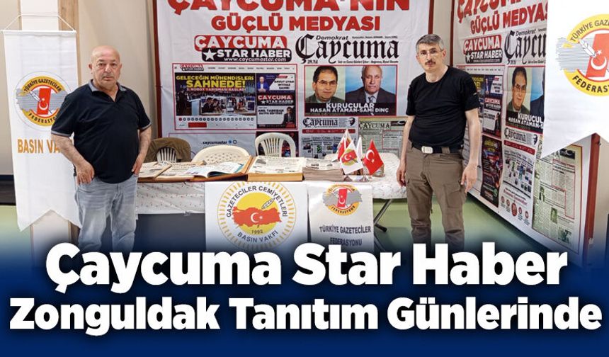 Çaycuma Star Haber Zonguldak Tanıtım Günlerinde