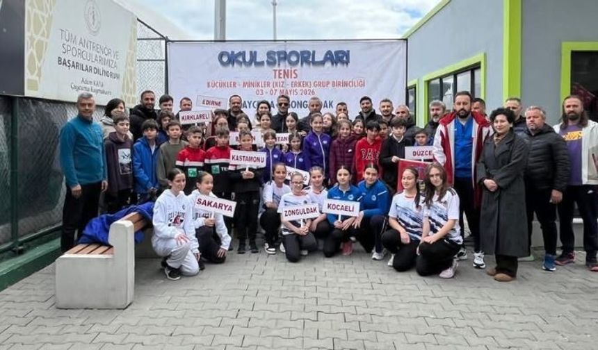 Çaycuma’da Tenis Heyecanı Başladı