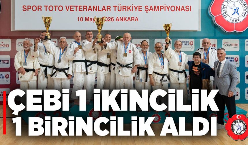 Çebi 1 ikincilik, 1 birincilik aldı