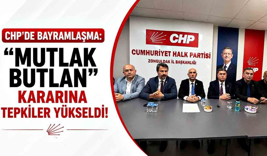 CHP’de bayramlaşma: “Mutlak Butlan” kararına tepkiler yükseldi!