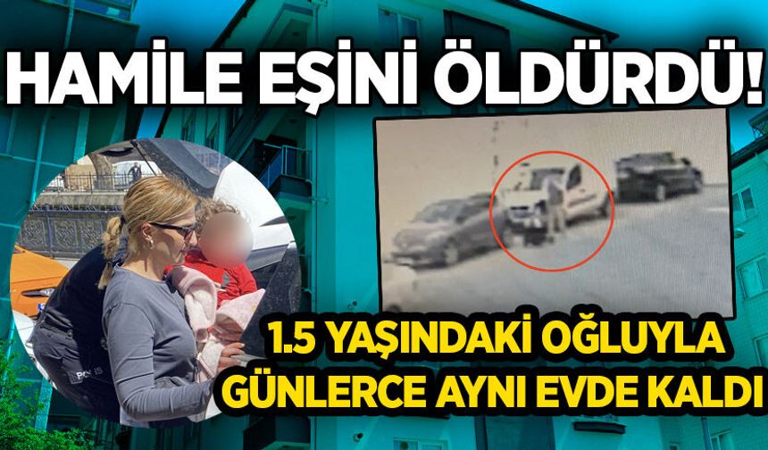 Hamile eşini öldürüp 10 gün cesediyle yaşayan eşe müebbet talebi