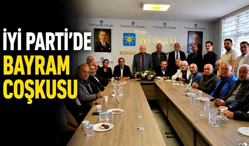 İYİ Parti Zonguldak İl Teşkilatı’nda bayram coşkusu