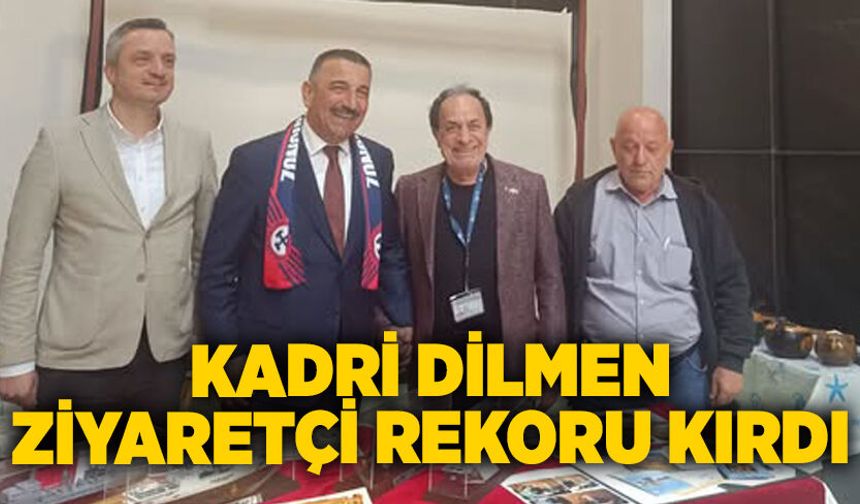 Kadri Dilmen ziyaretçi rekoru kırdı