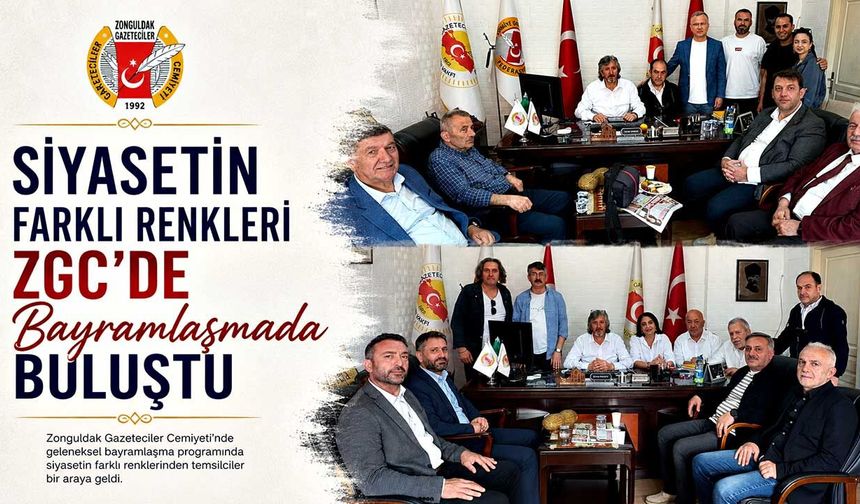 Siyasetin farklı renkleri ZGC'de bayramlaşmada buluştu