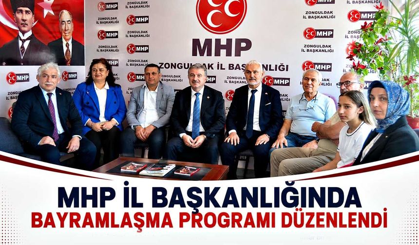 MHP İl Başkanlığında bayramlaşma programı düzenlendi