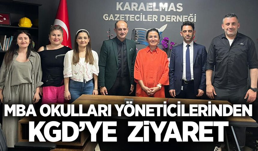 MBA okulları yöneticilerinden KGD’ye ziyaret