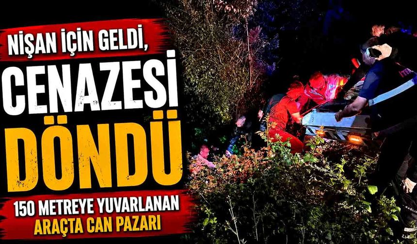 Nişan hazırlığı için geldiği yerde can verdi