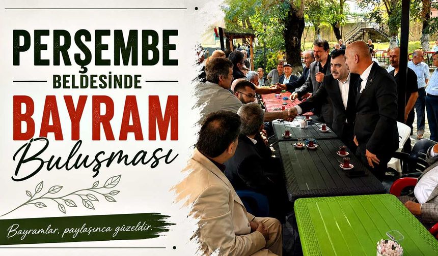 Perşembe beldesinde bayram buluşması