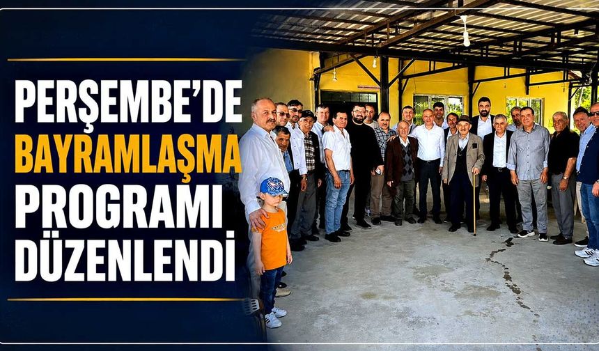 Perşembe’de Bayramlaşma Programı Düzenlendi