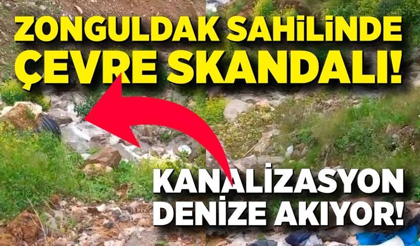 Zonguldak Sahilinde Çevre Skandalı: Öğretmenevi Altından Denize Kanalizasyon Akıyor!