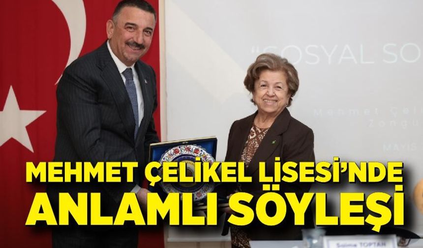 Zonguldak’ta gençlere sosyal sorumluluk söyleşisi