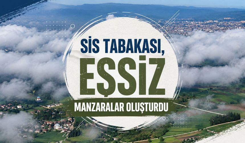 Sis tabakası, eşsiz manzaralar oluşturdu