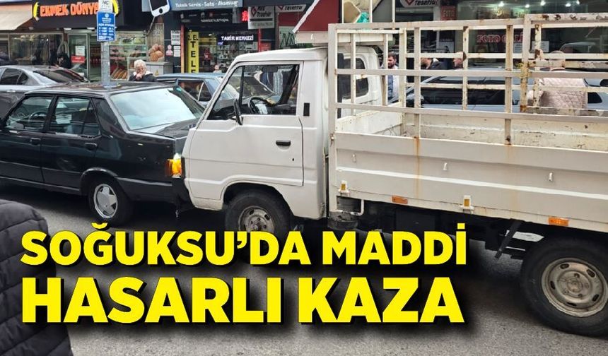 Zonguldak soğuksu’da kaza: Araçlarda maddi hasar oluştu