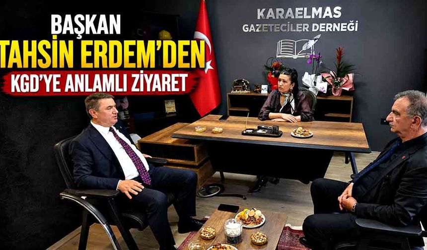 Başkan Tahsin Erdem’den KGD’ye Anlamlı Ziyaret: Basın Mensuplarıyla Bayramlaştı!