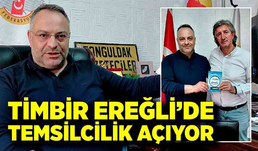 TİMBİR Ereğli’de Temsilcilik Açıyor: Açılış 9 Mayıs’ta