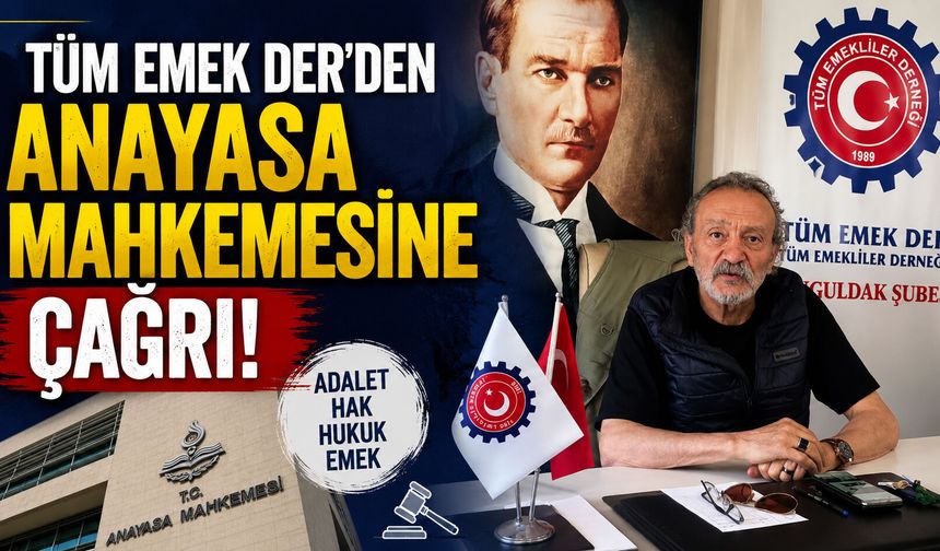 Tüm Emek Der'den Anayasa Mahkemesi'ne çağrı!..