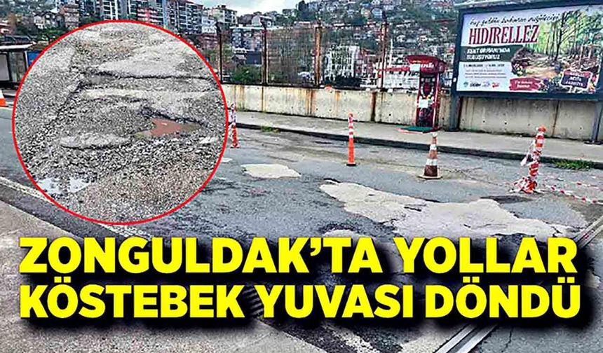 Zonguldak’ta Yol Sorunu Büyüyor: Vatandaş Tepkili