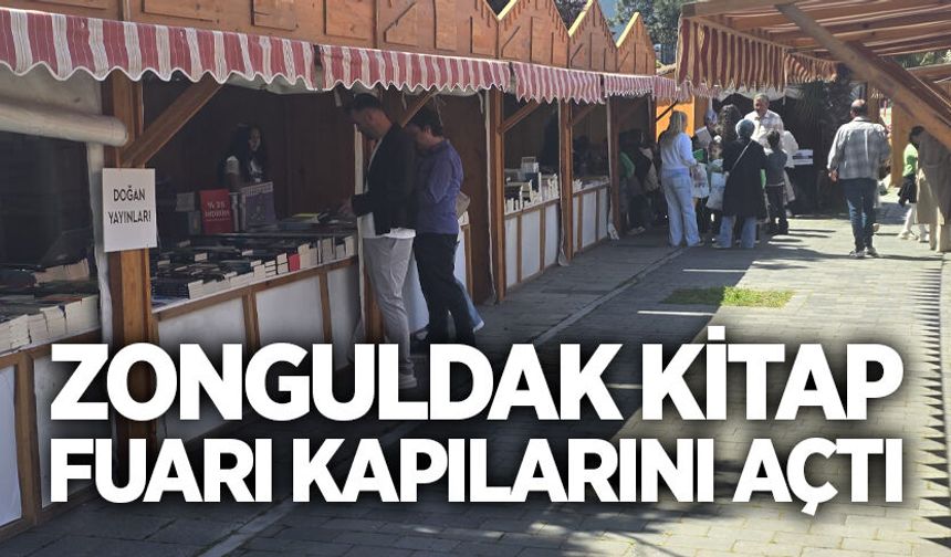 Zonguldak Kitap Fuarı kapılarını açtı