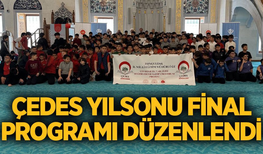 Zonguldak’ta ÇEDES yılsonu final programı düzenlendi