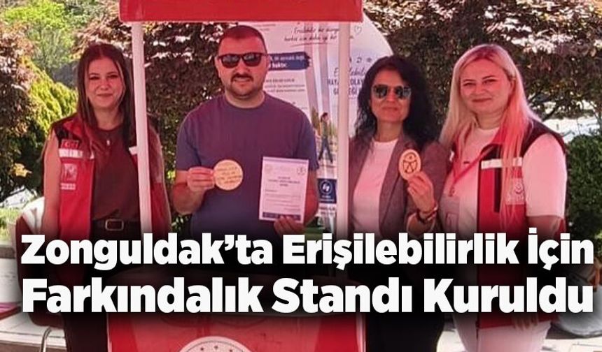 Zonguldak’ta Erişilebilirlik İçin Farkındalık Standı Kuruldu