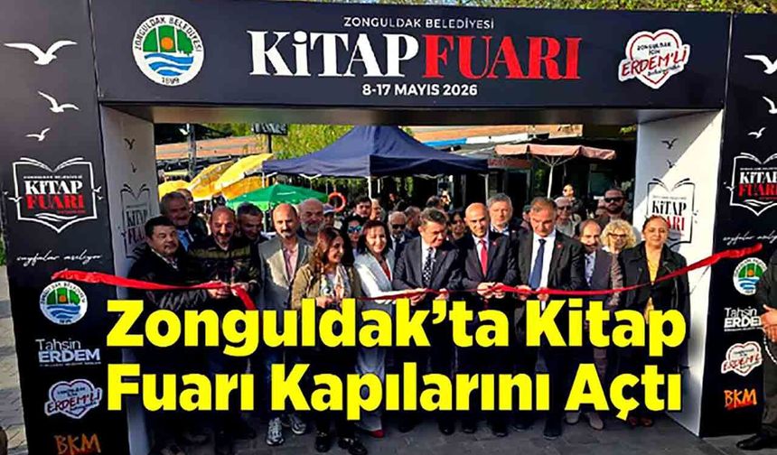 Zonguldak’ta Kitap Fuarı Kapılarını Açtı