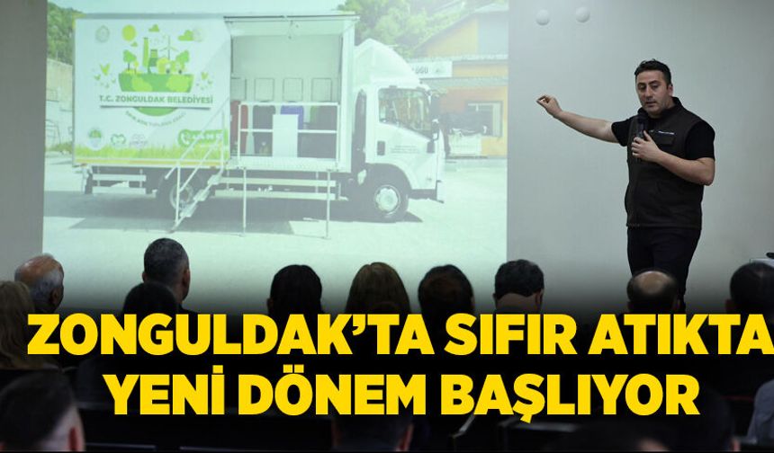 Zonguldak’ta sıfır atıkta yeni dönem başlıyor