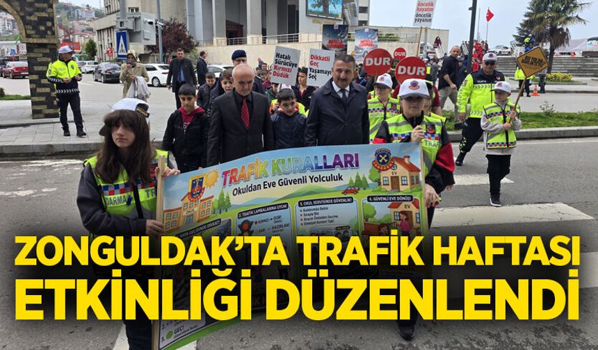 Zonguldak’ta Trafik Haftası etkinliği düzenlendi