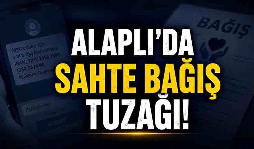 Alaplı Belediyesi'nden dolandırıcılık uyarısı!