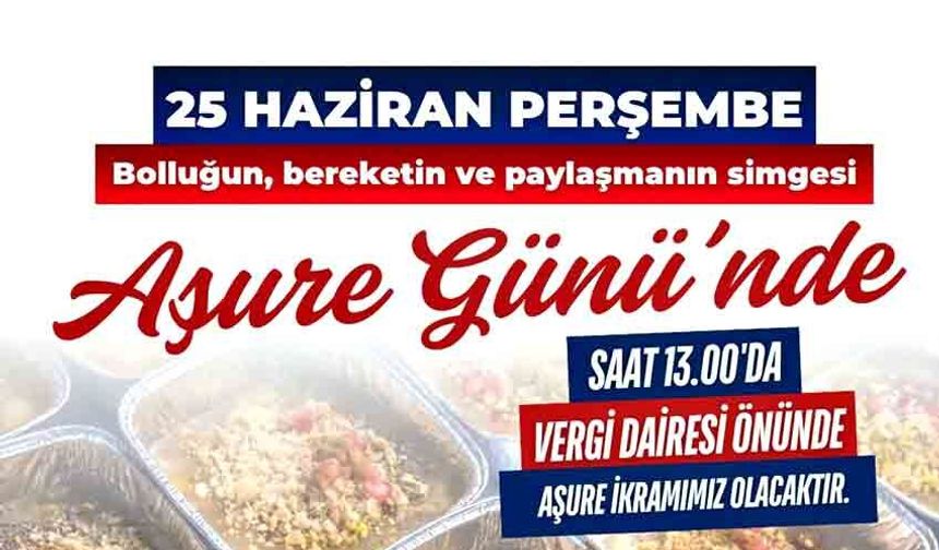 Aşure bereketi Zonguldak’ta paylaşılacak